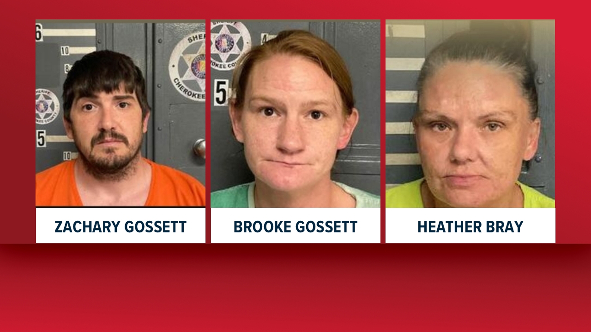 Three arrested in Cherokee County drug case, face chemical endangerment ...
