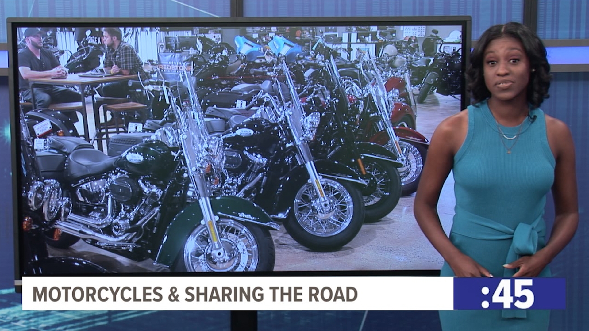 Motorcyclists in town for #TrailOfTears | Friday's stories