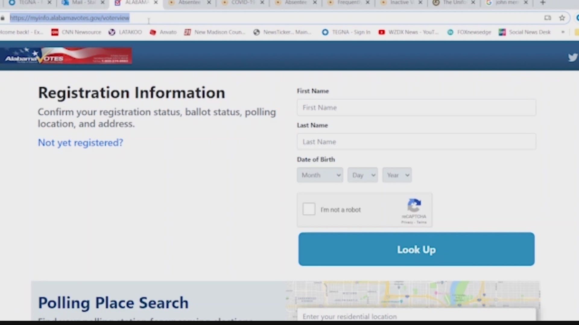 How to check where you are registered to vote