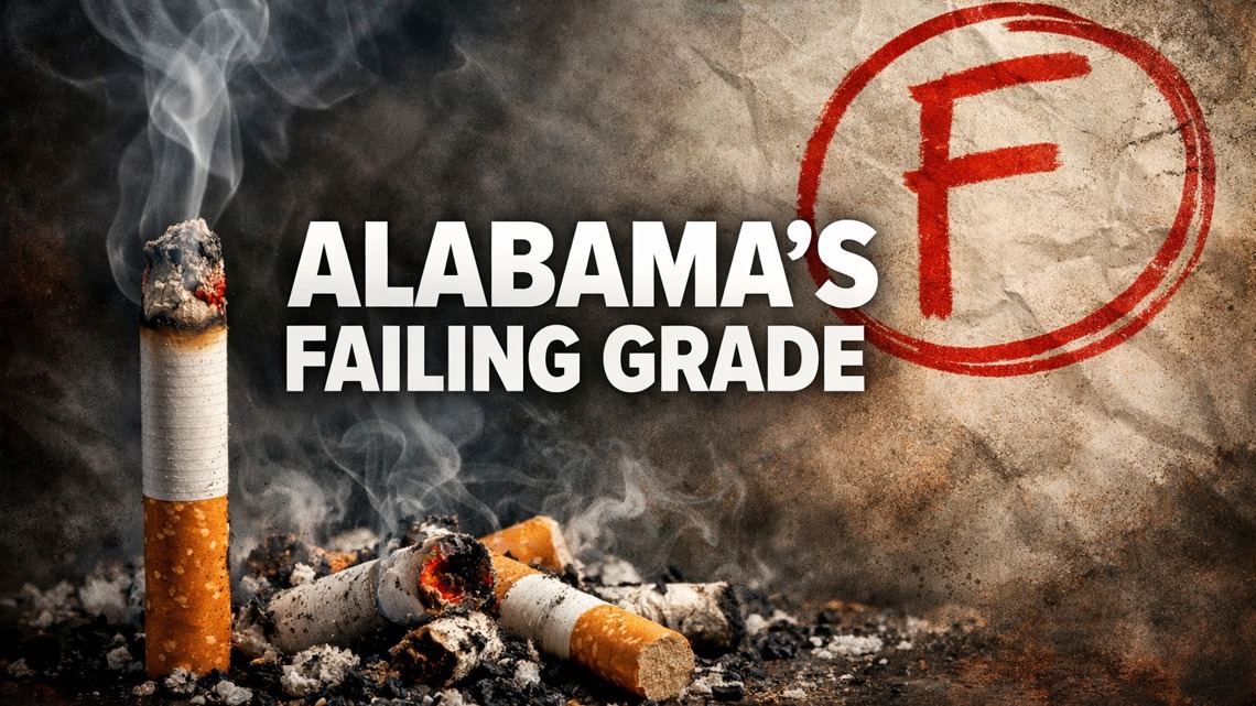 Alabama receives failing grades in national tobacco control report