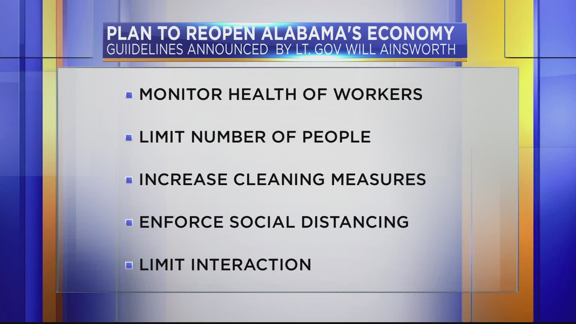 Small Business Commission releases "Phase I" recommendations requested by Governor Kay Ivey.