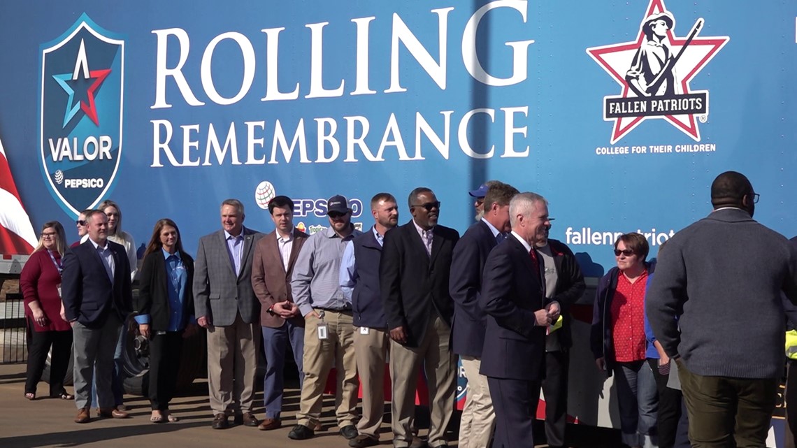 Rolling Remembrance relay stops in North Alabama
