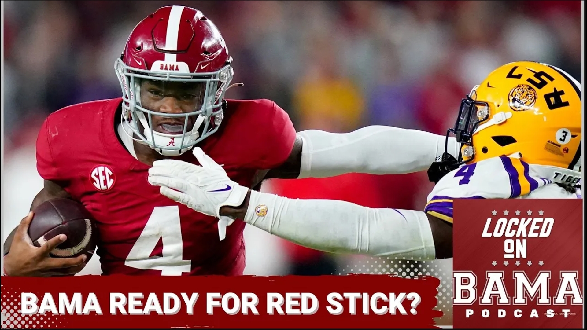 Can the Alabama Crimson Tide maintain their dominance against the LSU Tigers in Baton Rouge?