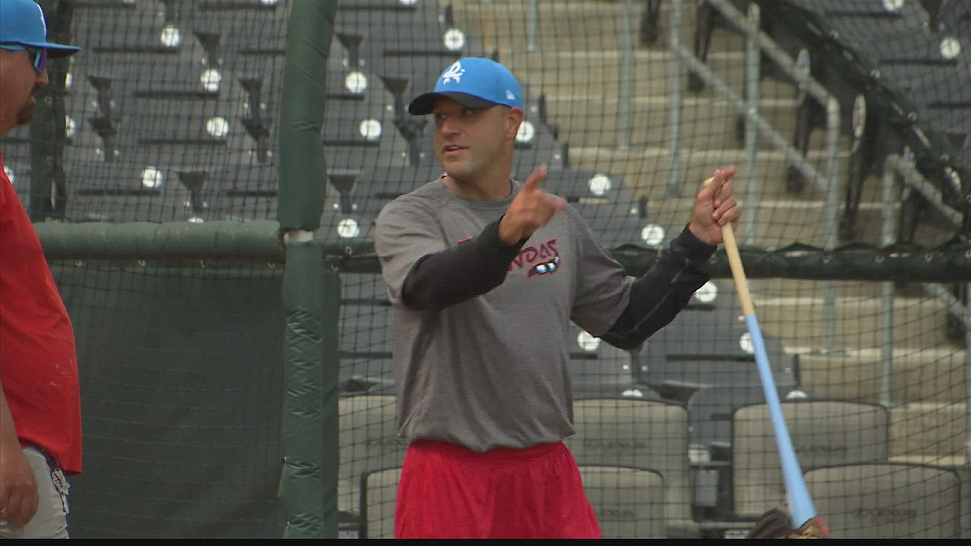 Batting practice hats are in - Rocket City Trash Pandas