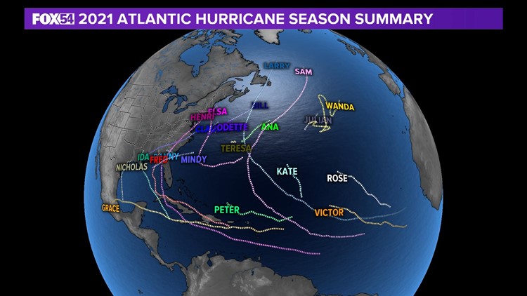 2021 Atlantic Hurricane Season Comes To A Close