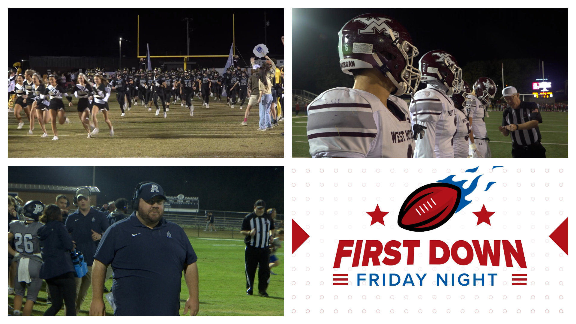 The final playoff spots for the 2024 AHSAA postseason were on the line during week 10. Check out all the scores and highlights on First Down Friday Night!