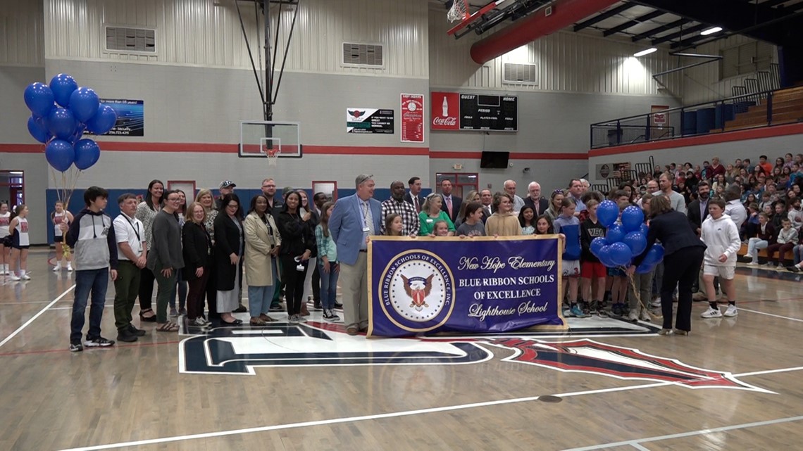 New Hope Elementary is Blue Ribbon School of Excellence