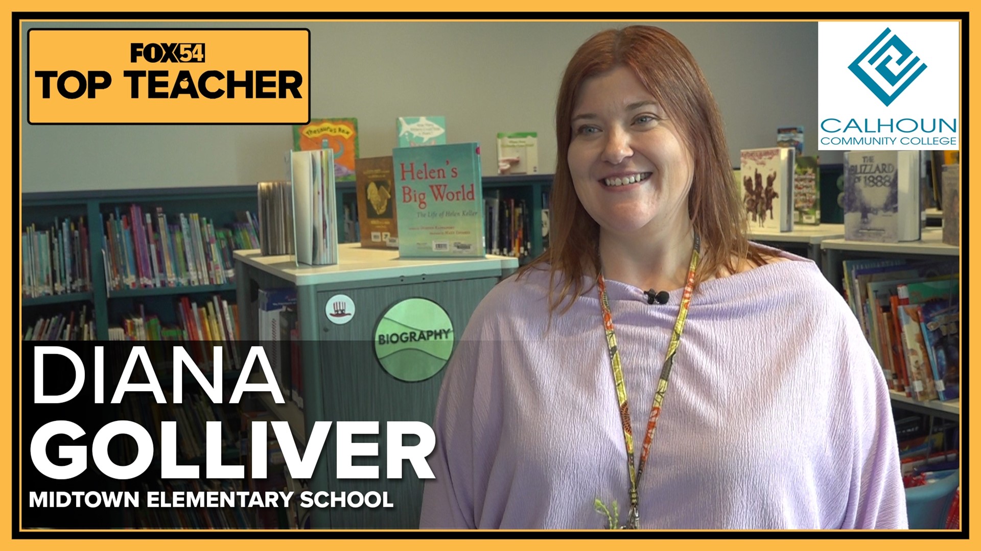 Diana Golliver from Huntsville City Schools was nominated as this week’s Top Teacher.