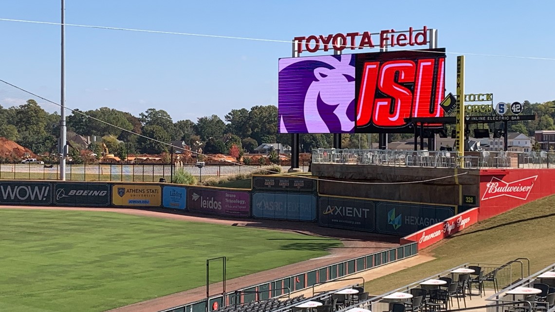Toyota Field  Trash panda, Field, Baseball stadium