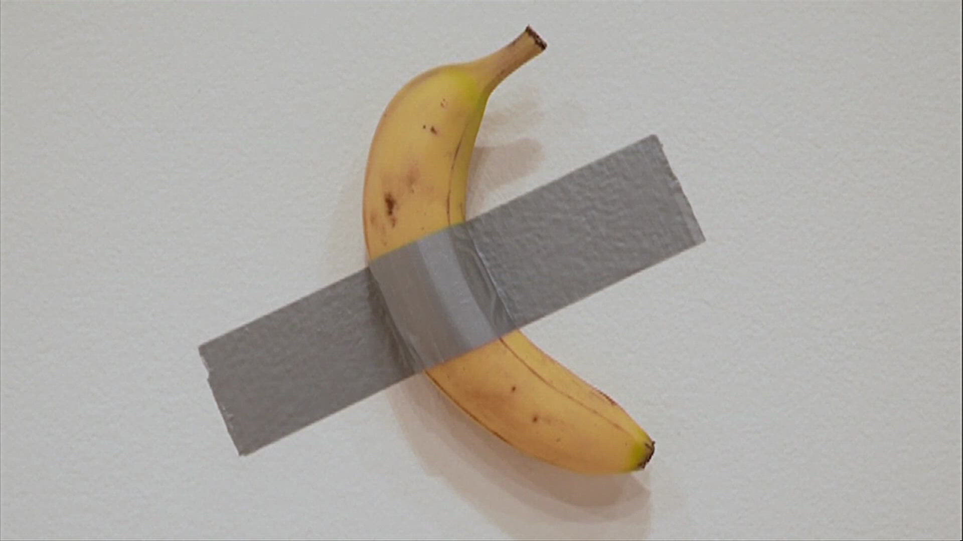 If a banana taped to a wall can fetch a million bucks at auction - why can't his creation?