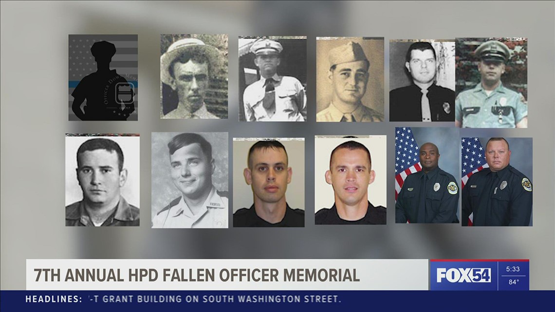 Huntsville Police Dept. honors fallen officers with 7th annual memorial