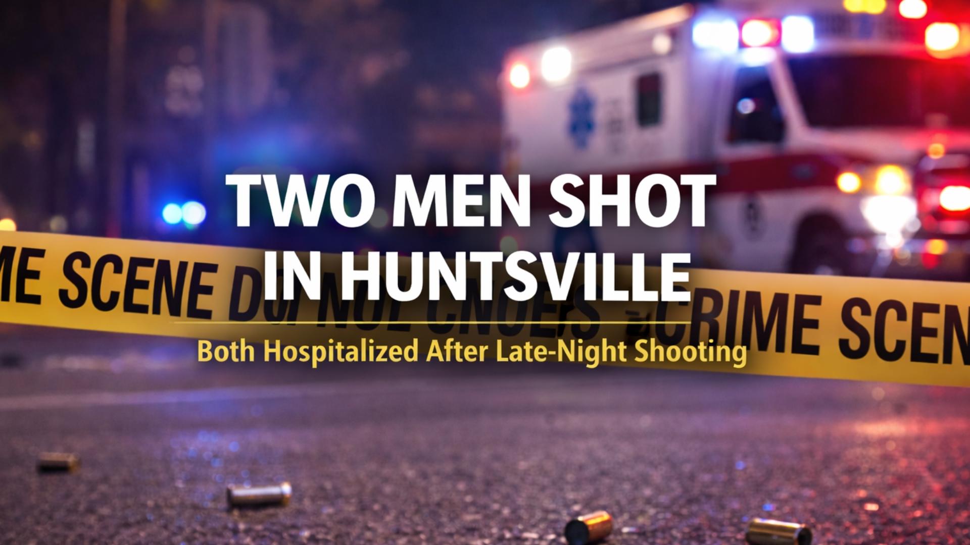 Two men hospitalized after shooting on Otter Trail | rocketcitynow.com
