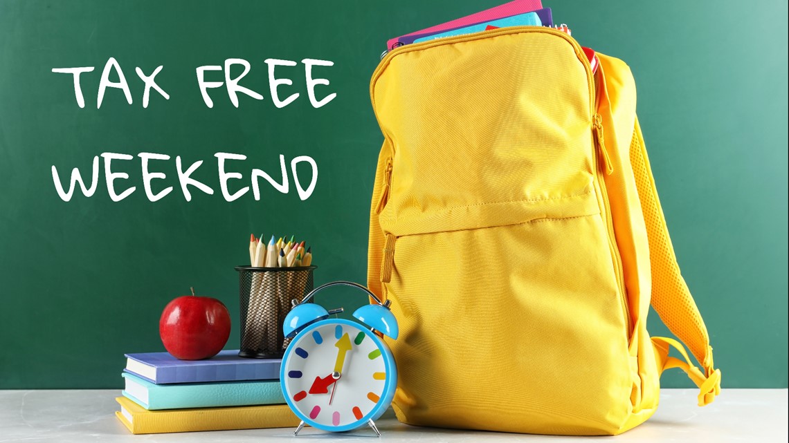 Tax free weekend is this weekend!