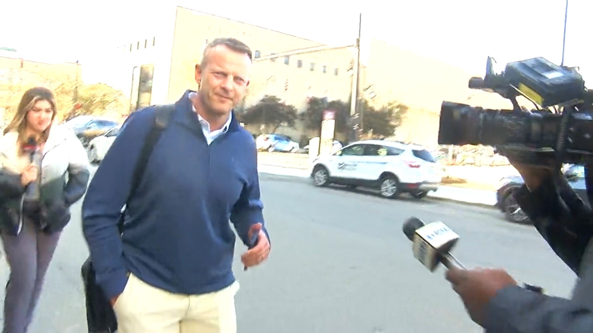 Bryan Harsin made an appearance today in Birmingham at the SEC Headquarters. But he declined to answer any questions about his future on The Plains.