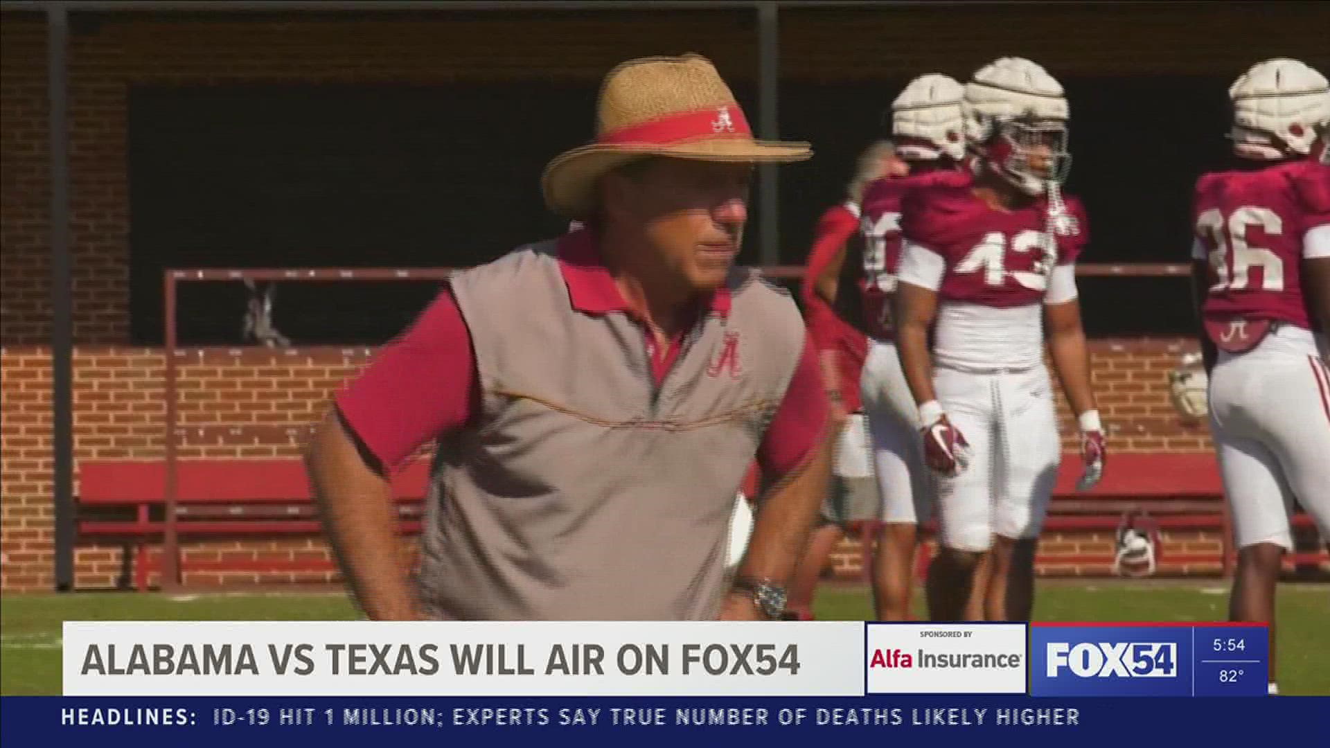 The 2022 Alabama Crimson Tide at Texas Longhorns football game will be air FOX