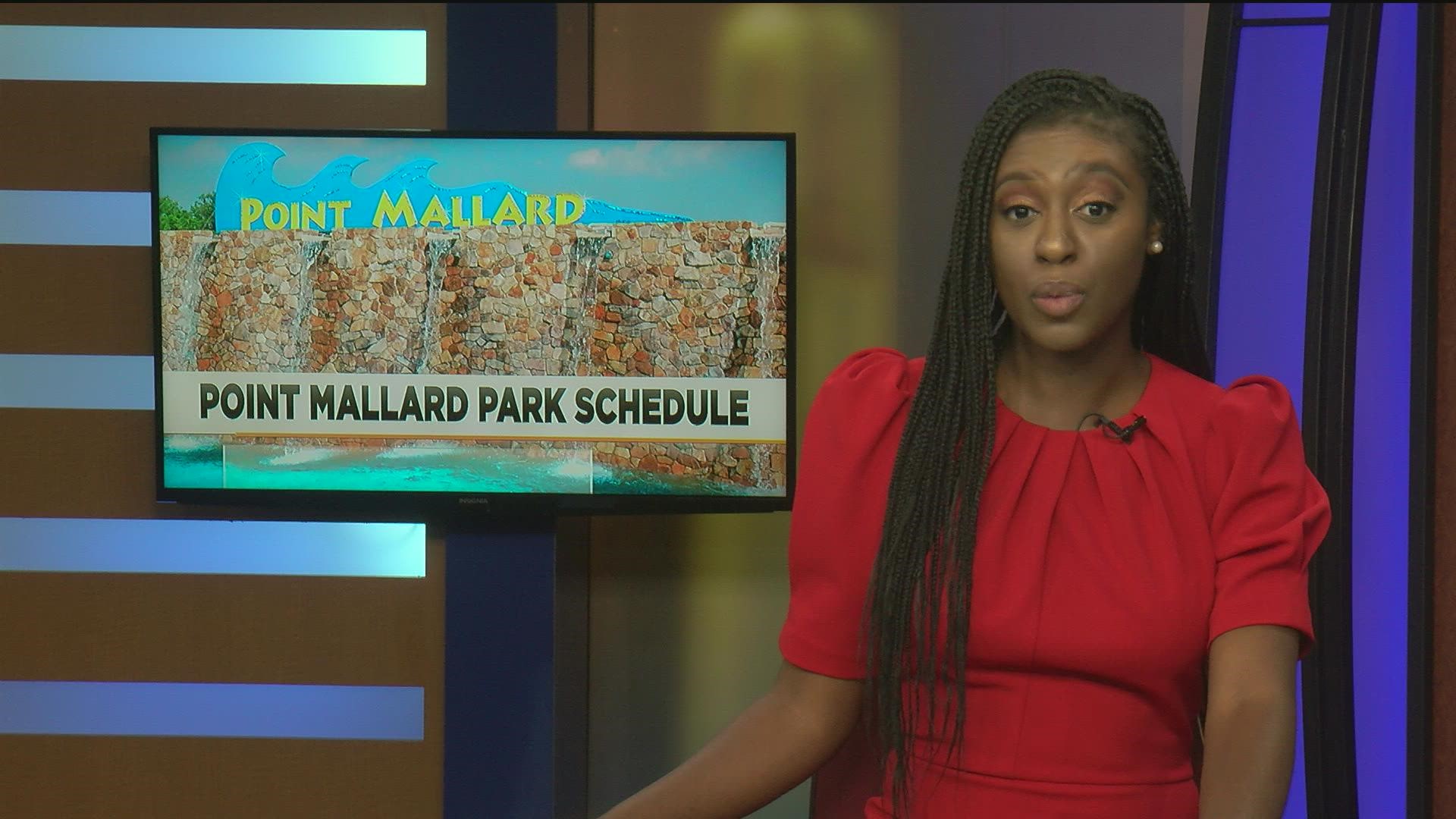 Point Mallard Water Park announced on Thursday that starting July 31, it will begin weekend-only operations after "unforeseen staffing impacts."