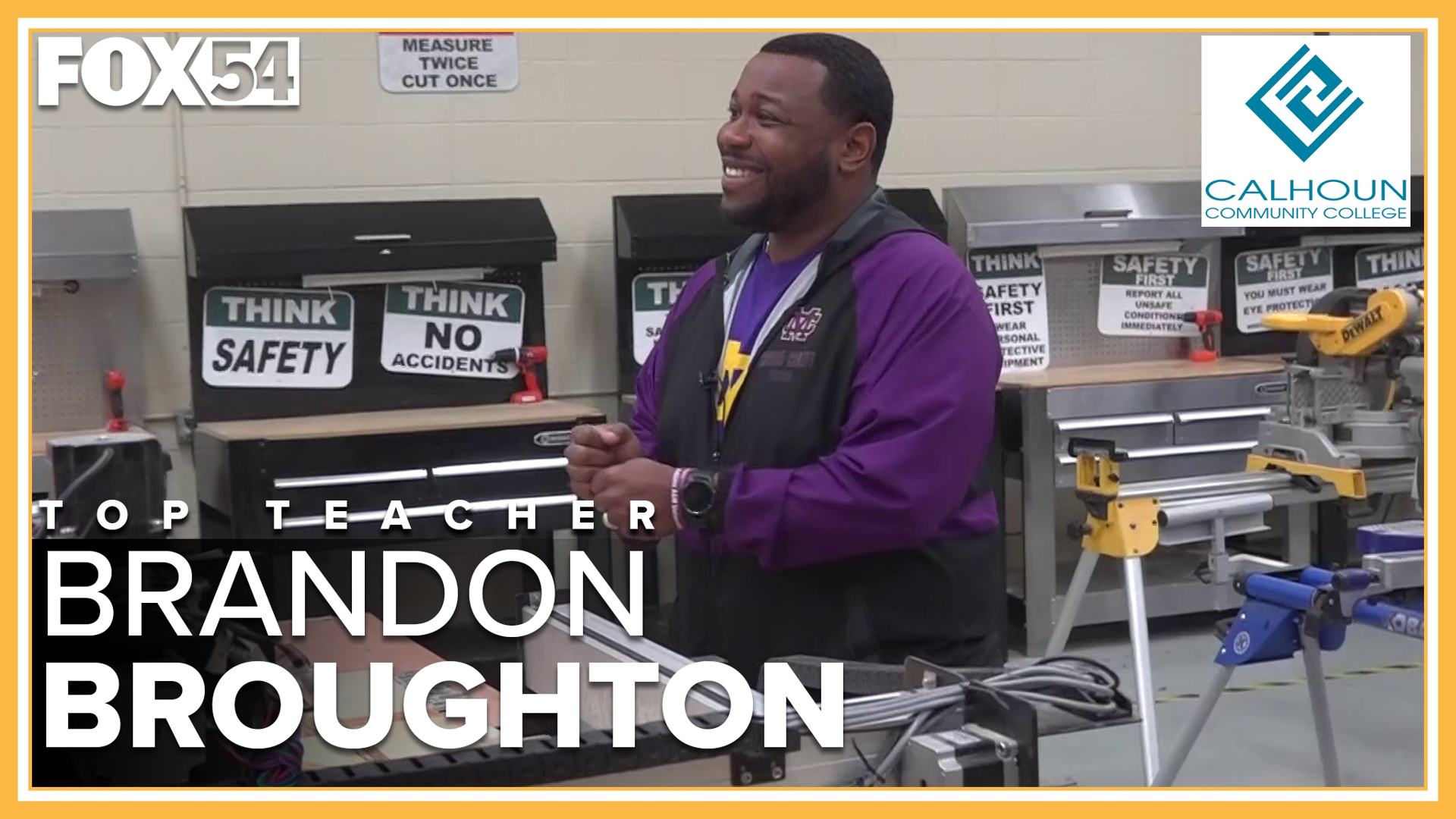 Brandon Broughton wears many hats. From coach to agriscience teacher, it's no wonder he was nominated for The Valley's Top Teacher!