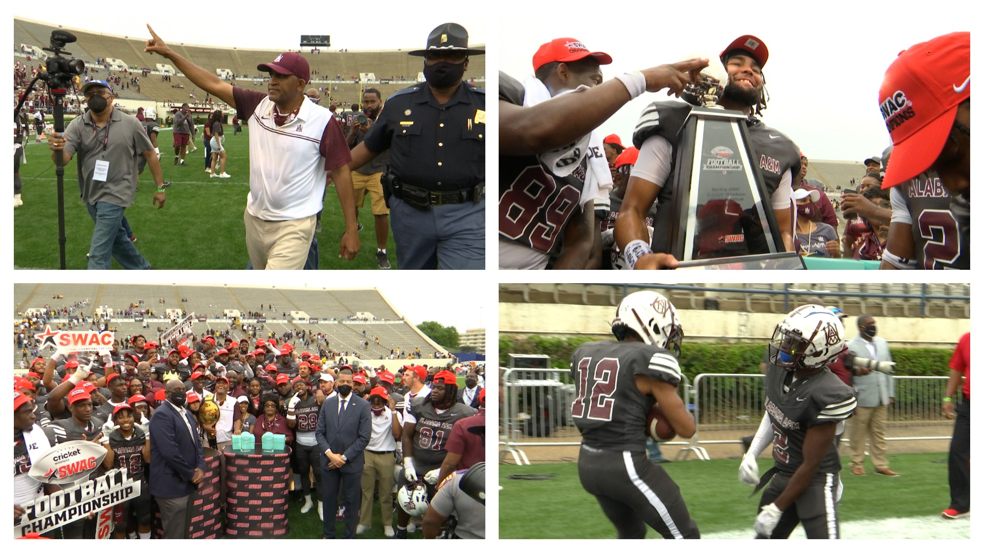 Alabama A&M defeated UAPB 40-33 in the SWAC Championship Saturday & are crowned HBCU national champions, finishing No. 1 in the final BOXTOROW Coaches & Media Poll