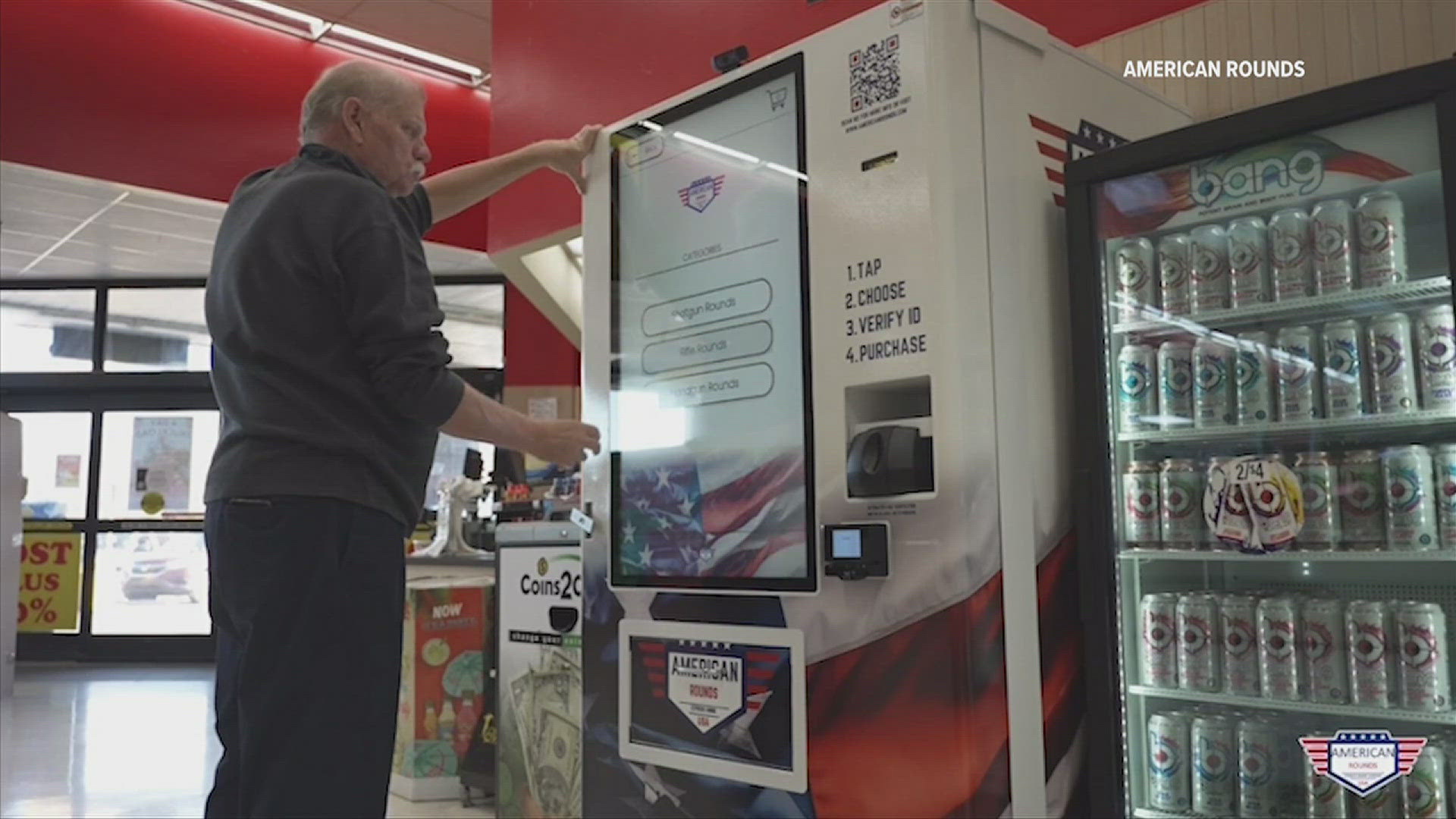 American Rounds has installed one such machine at a Pell City store and hopes to have more installed in the near future.