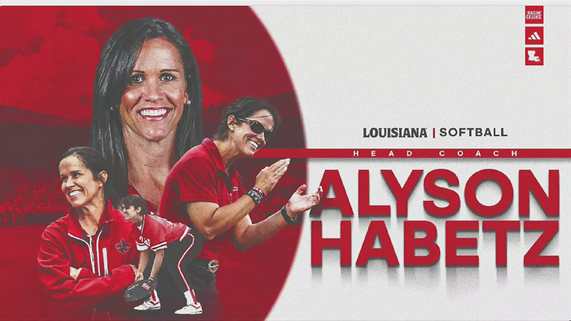 Alabama softball assistant Alyson Habetz has been named the fifth head coach in the University of Louisiana softball's storied history.