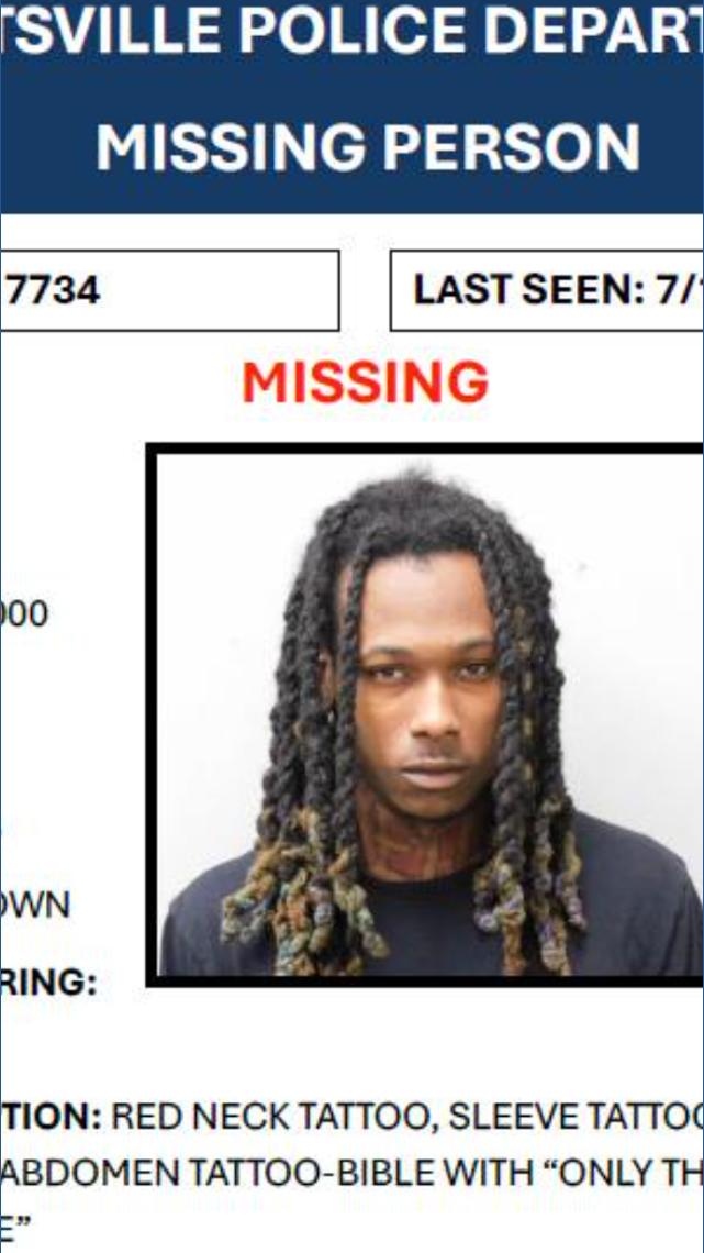 Huntsville police seek help to find missing Madison man | rocketcitynow.com