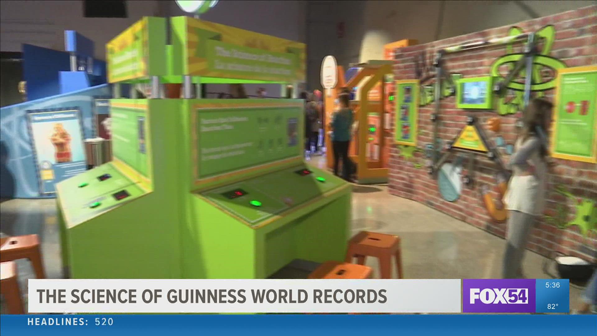 U.S. Space & Rocket Center opens 'The Science of Guinness World Records' exhibit.