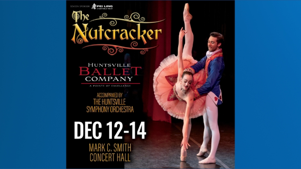 Huntsville Ballet brings The Nutcracker to the stage with live orchestra