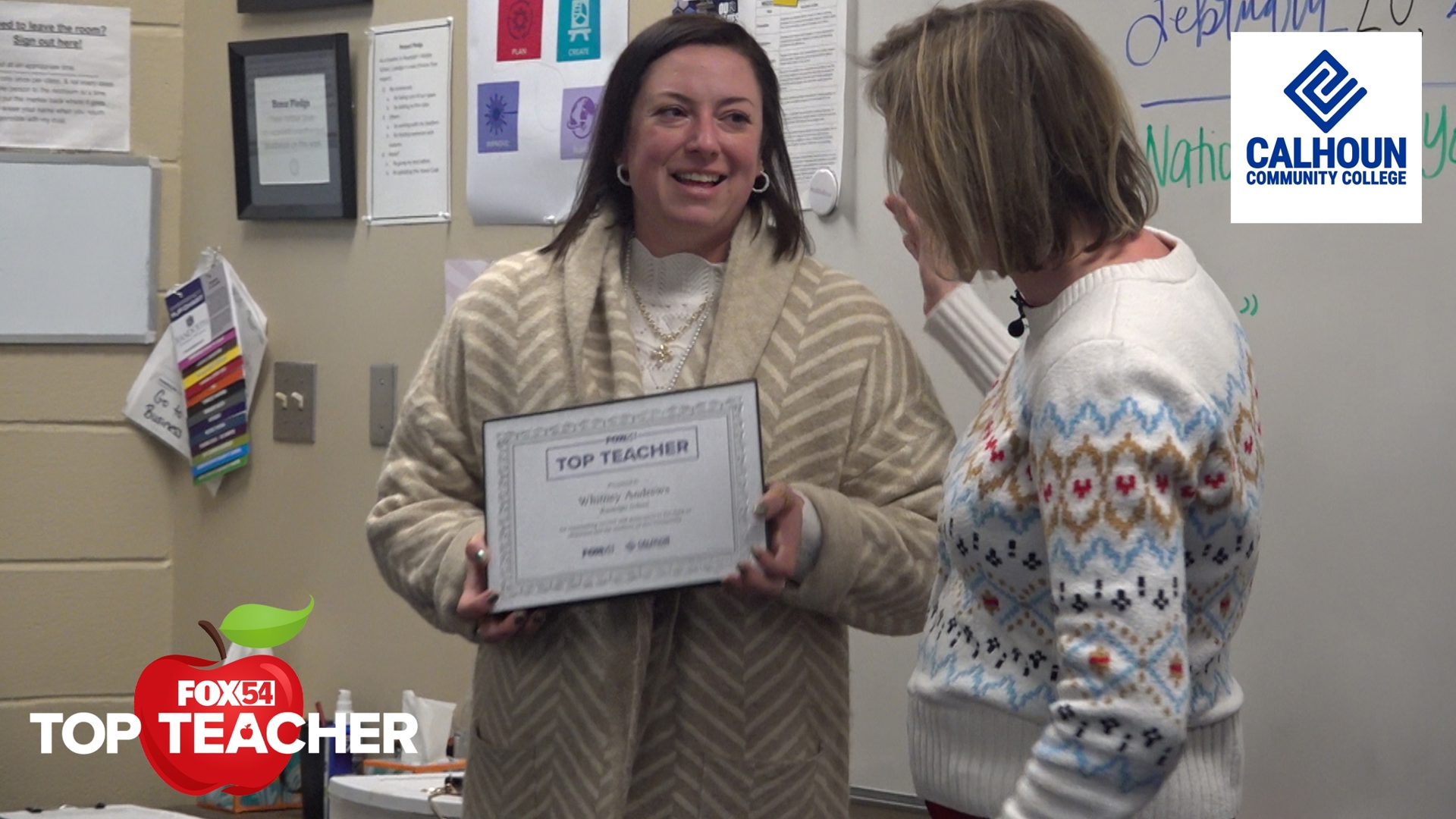 Whitney Andrews has been teaching for fifteen years at Randolph School.