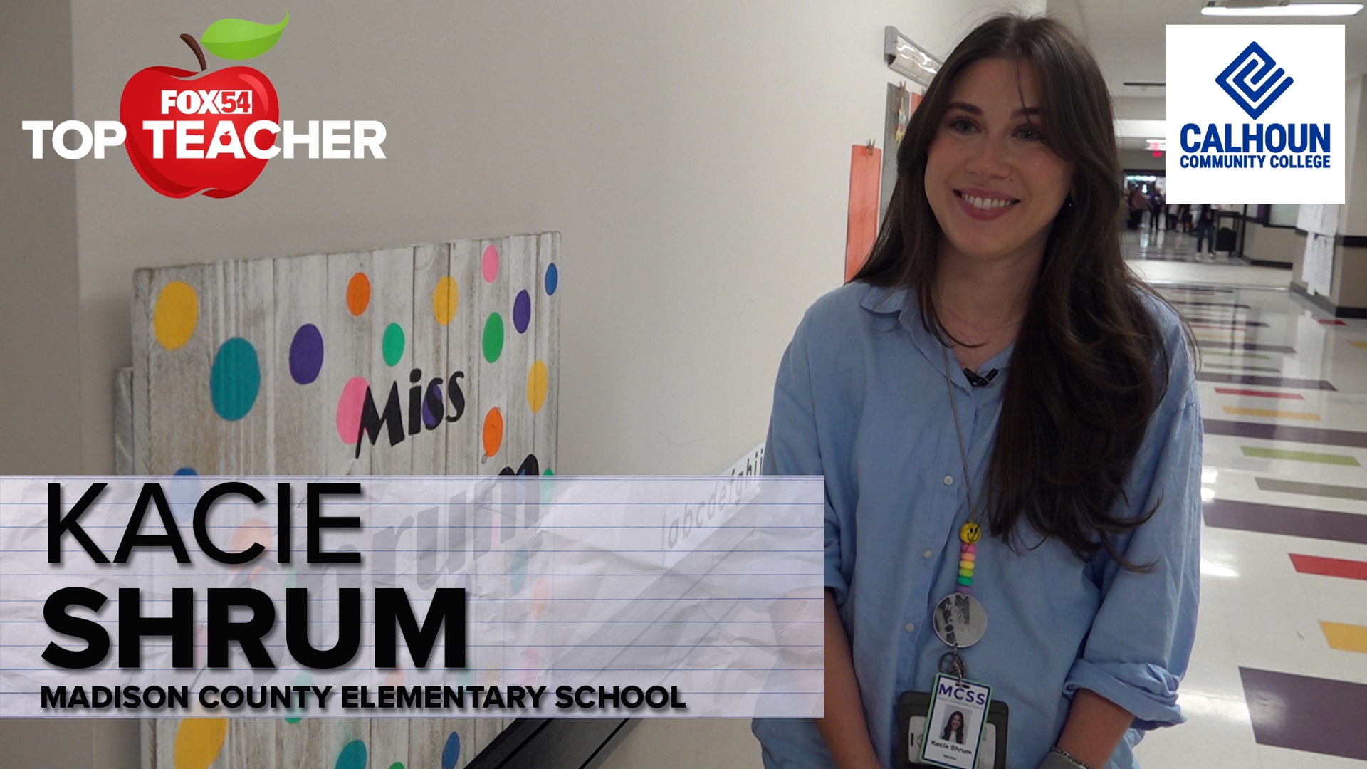 Meet Kacie Shrum, FOX54 Top Teacher from Madison County Elementary