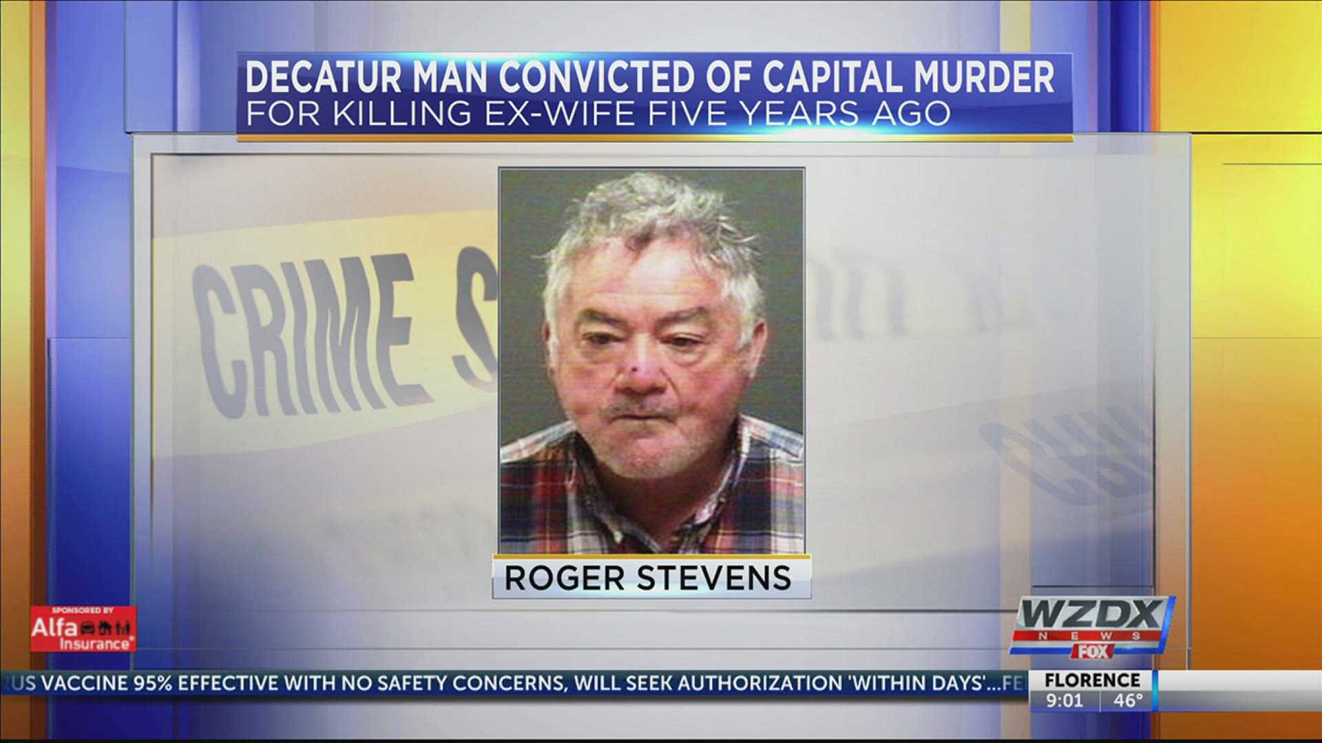 A Morgan County jury convicted Roger Dale Stevens for capital murder on Wednesday, November 18.