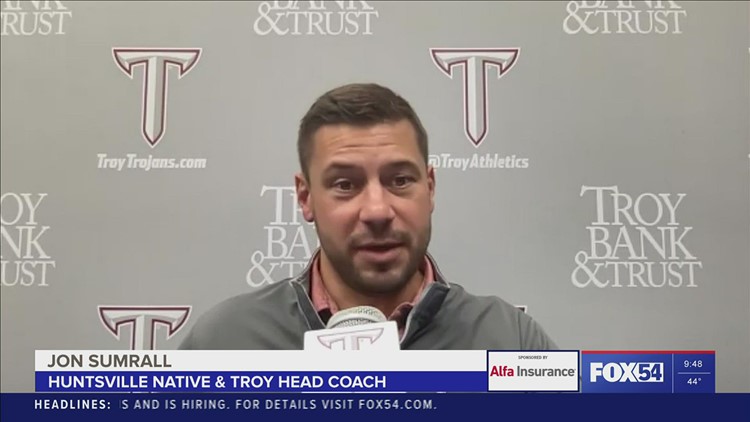 Huntsville native Jon Sumrall leads Troy to conference title game in first year as head coach