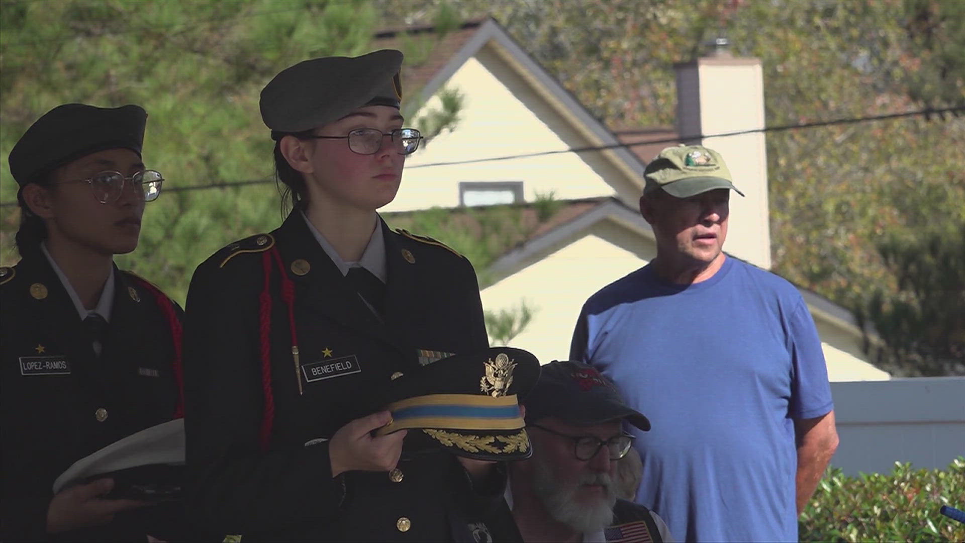 Sam Heflin, a Marine Corps veteran and Priceville's mayor, says he loves that his community truly honors their servicemembers.