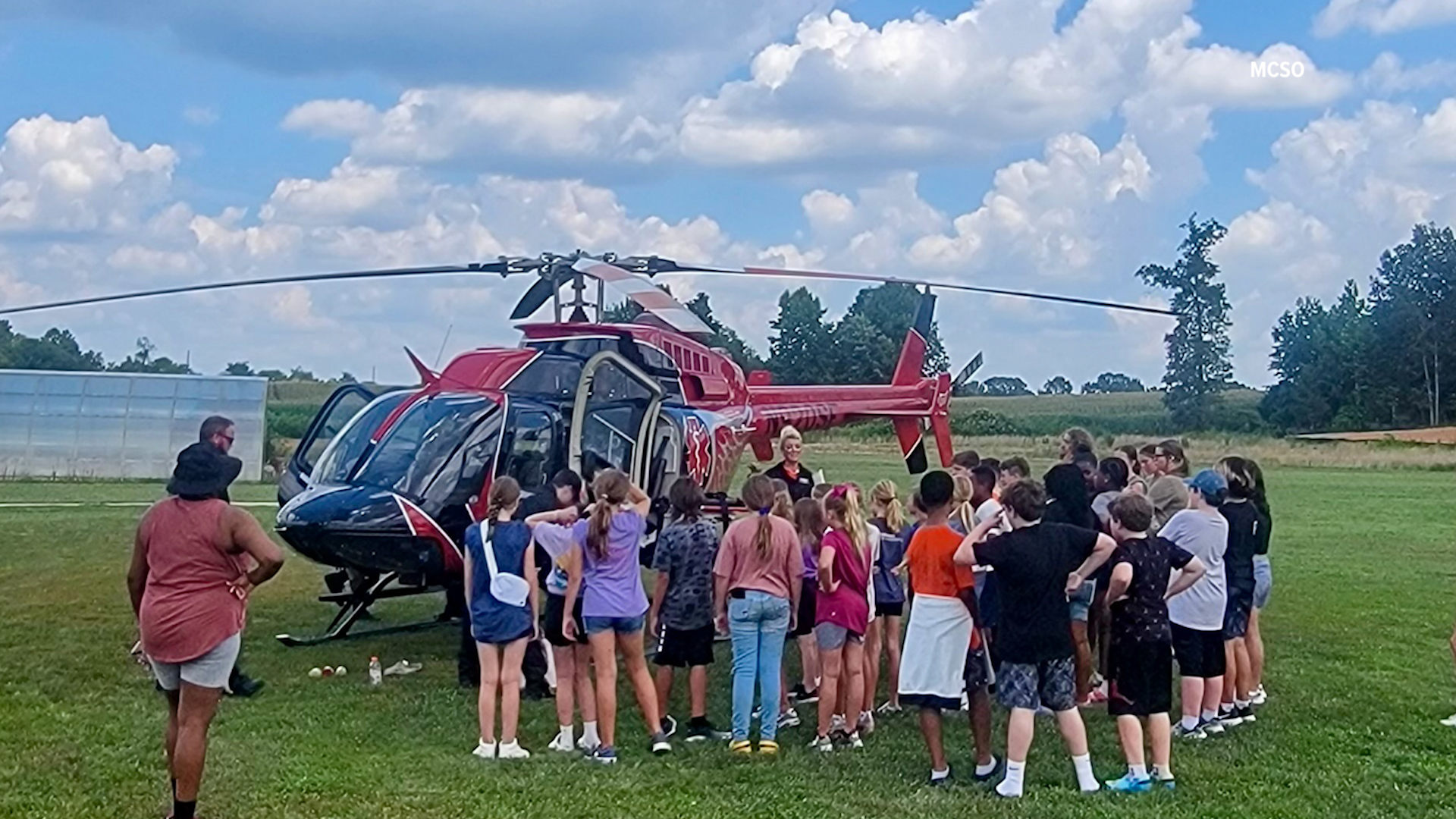 Time to spread a little extra positivity at the Madison County Sheriff's Annual Positive Leadership Youth Summer Camp.