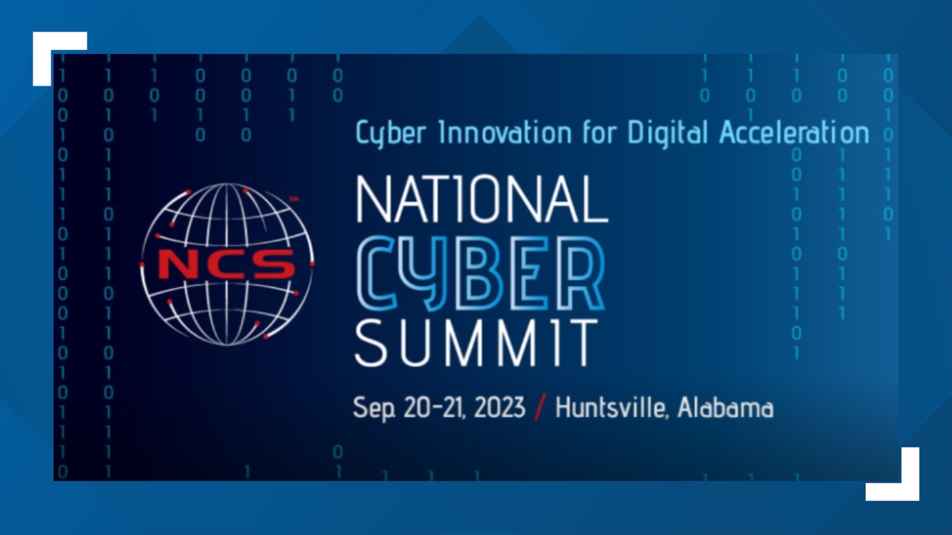 Many professionals in the Rocket City today for the National Cyber Security Summit