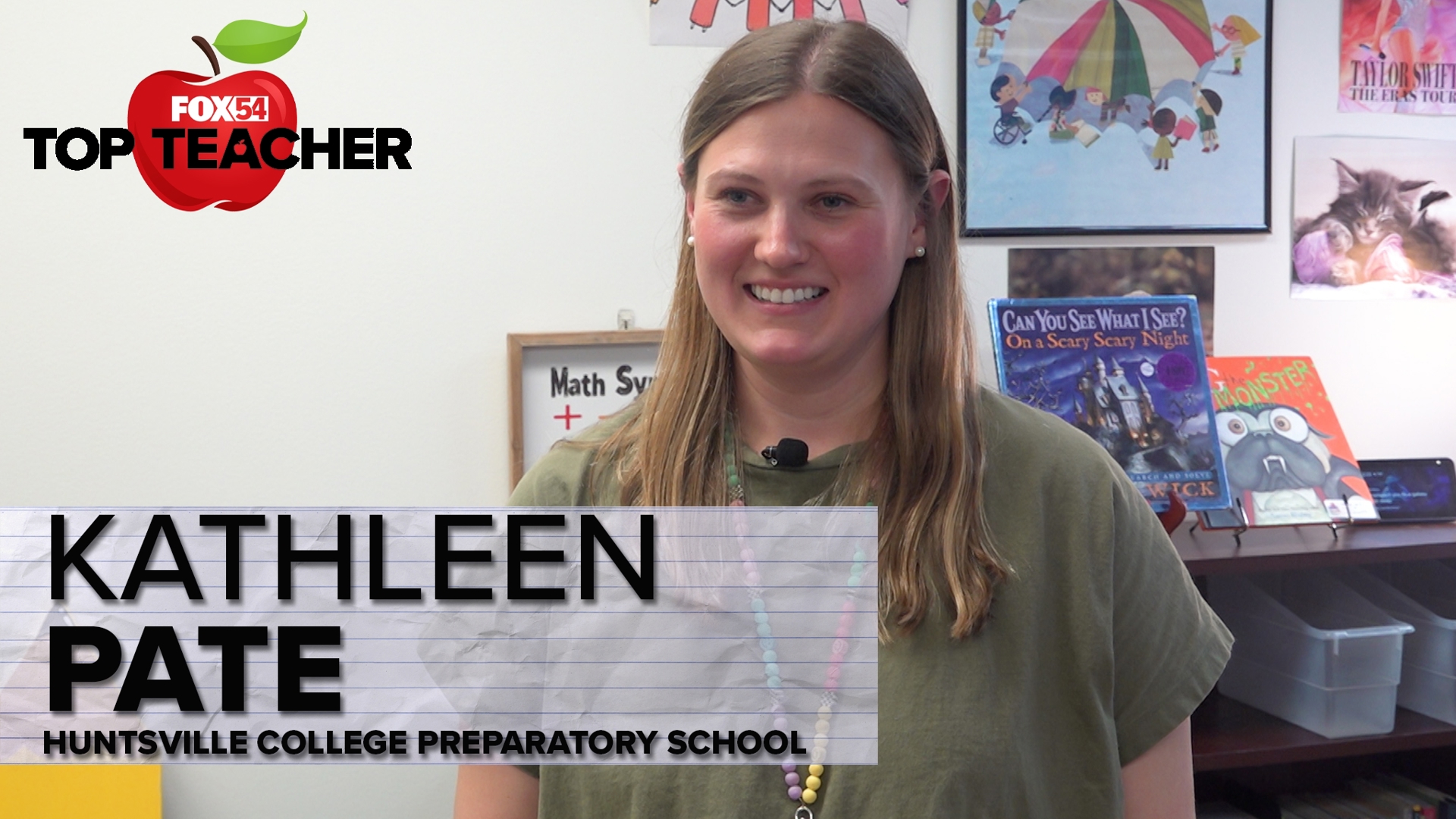 Kathleen Pate is this week's FOX54 Top Teacher