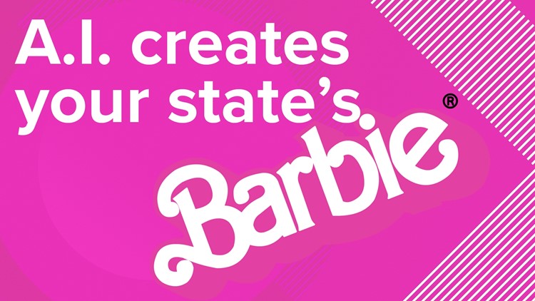 GALLERY  A.I. creates Barbie dolls for every state