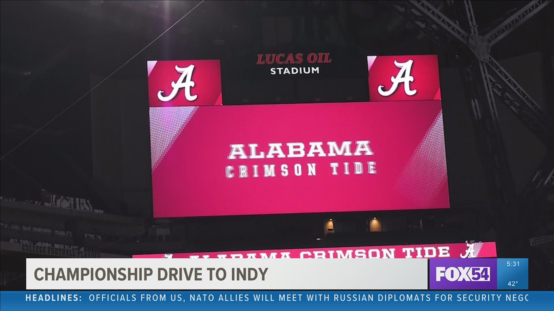 Mo Carter and Naomi Grey are LIVE in Indianapolis awaiting the start of the Alabama-Georgia match-up.