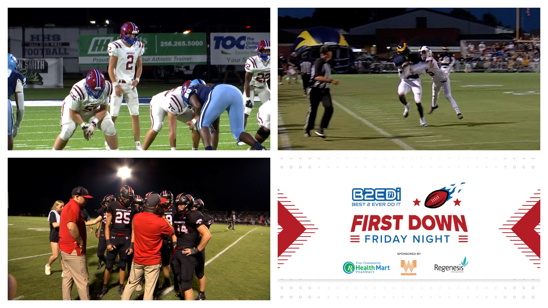 Region play began to heat up our local teams in north Alabama. See how your favorite team fared on the week 3 edition of B2EDi's First Down Friday Night