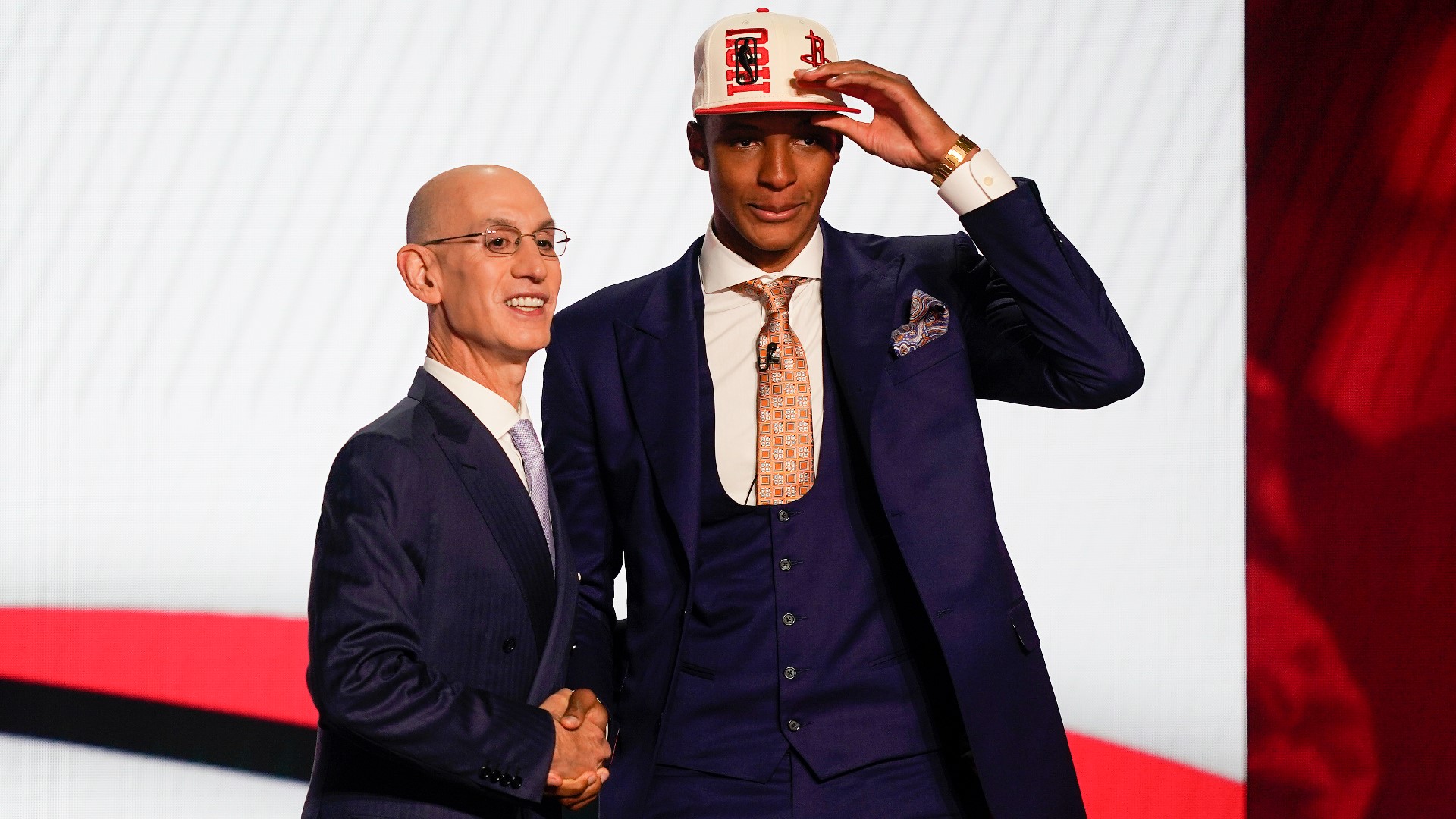 Auburn All-American Jabari Smith was selected No. 3 overall by the Houston Rockets on Thursday night at the 2022 NBA Draft held at the Barclays Center.