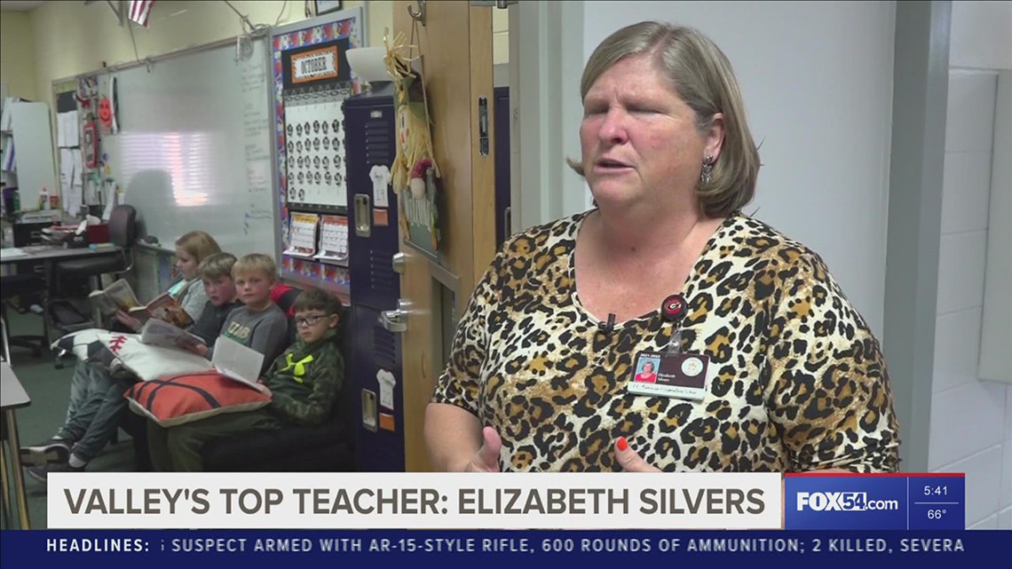 Elizabeth Silvers is this weeks Valley's Top Teacher!