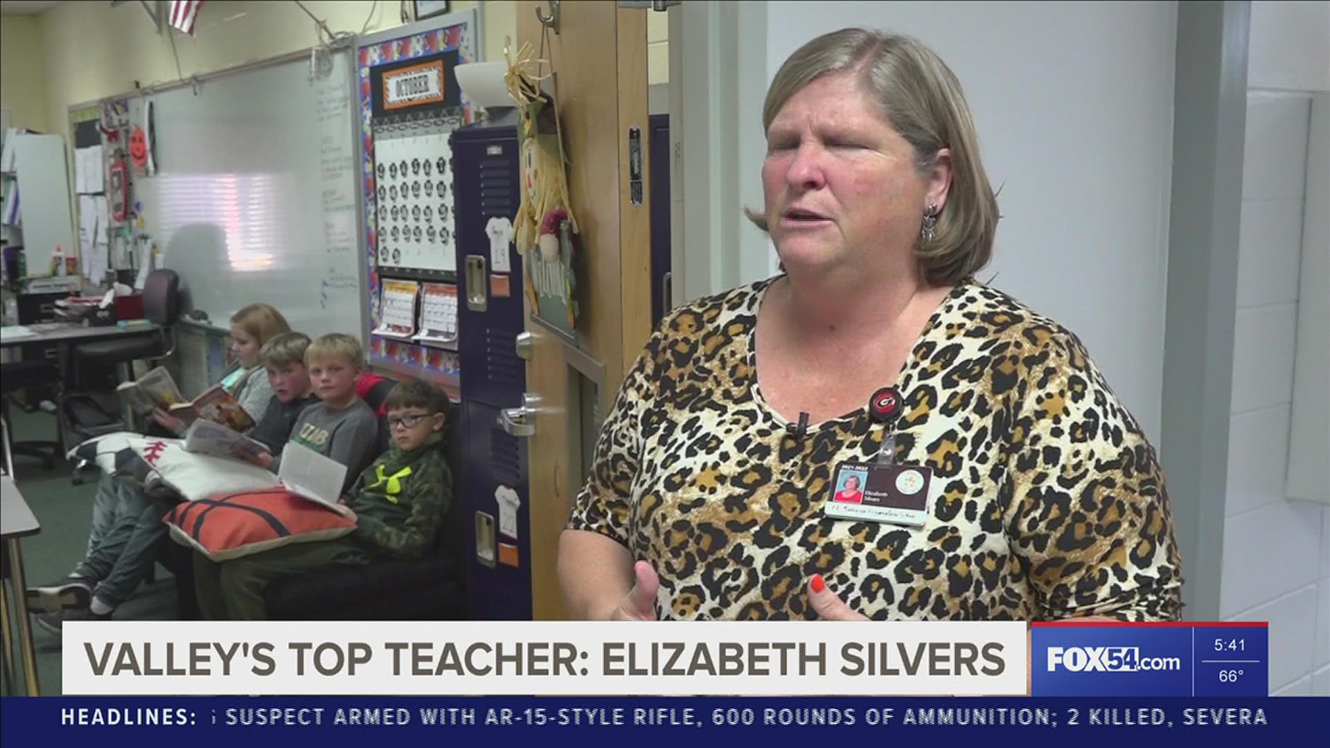 A teacher in Hartselle realizes her gift in teaching.... And others see it too... Congratulations to Mrs. Elizabeth Silvers!