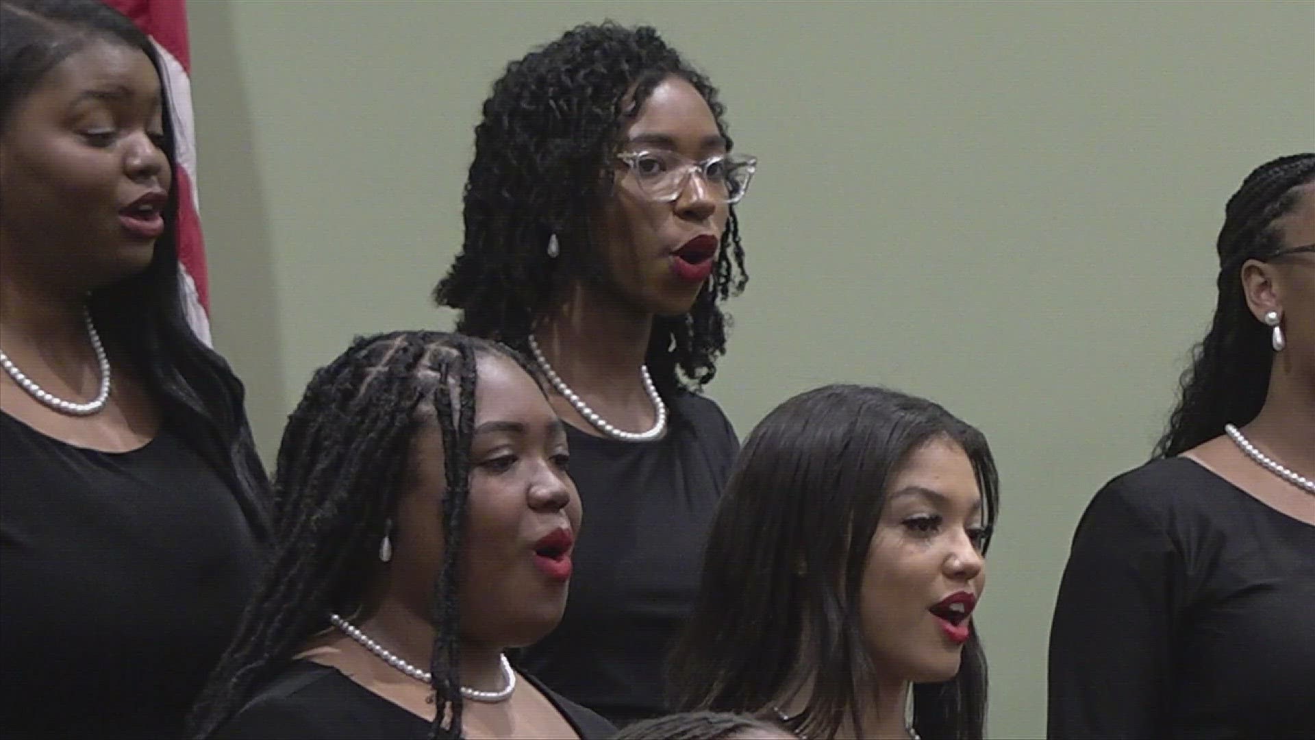 The tour marks the singing group's 100th anniversary, and members say they love the history and the sisterhood.