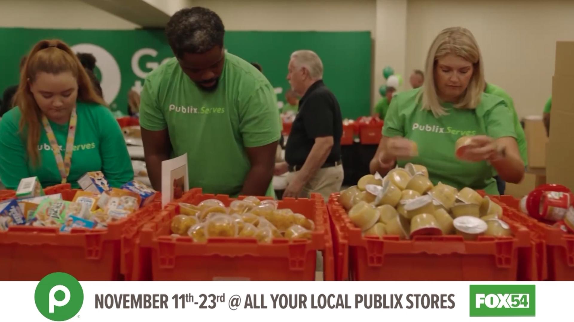 Donate at any Publix register to help feed those in need in your community.