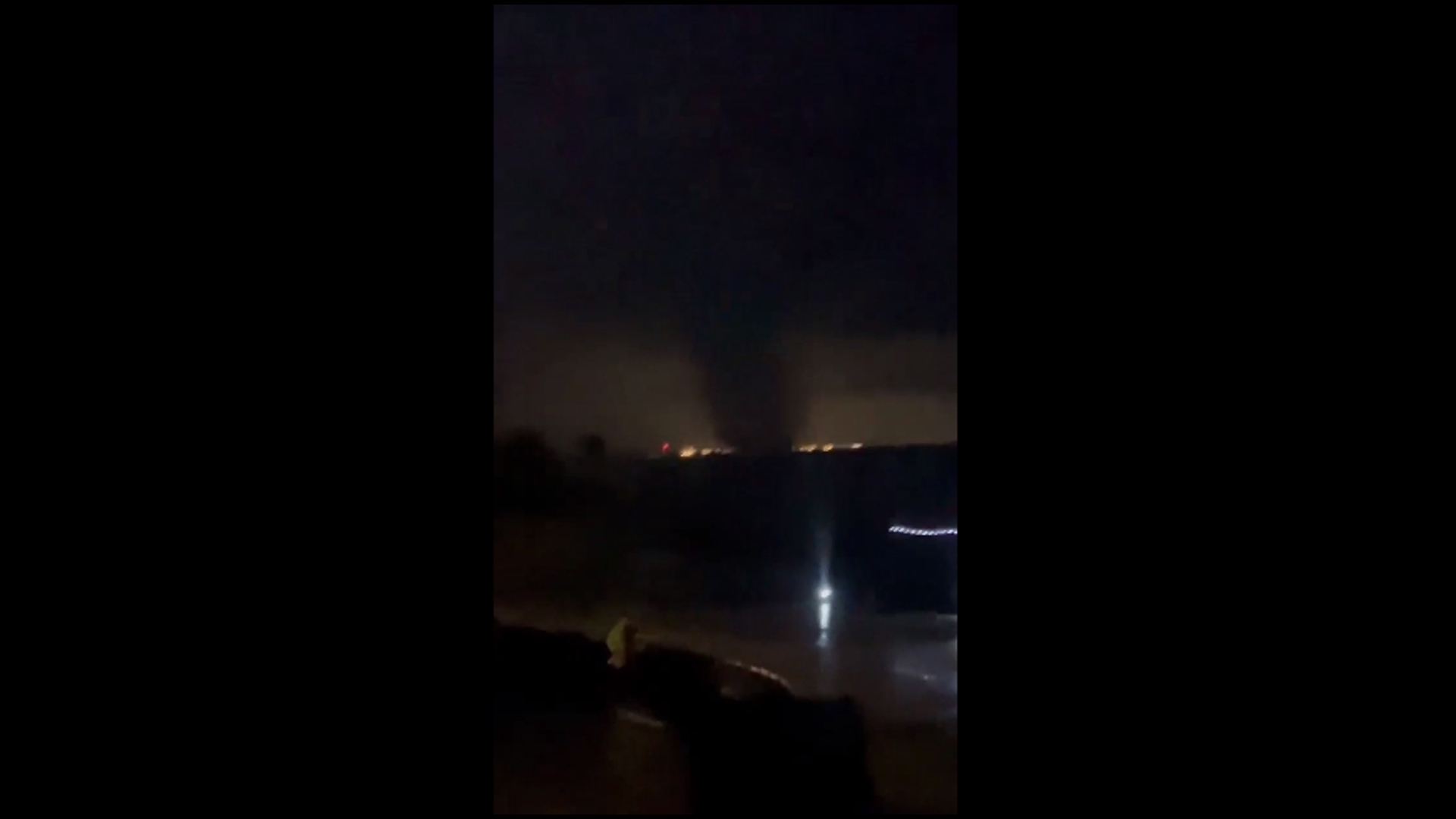 Tornado caught on camera by Limestone County EMA