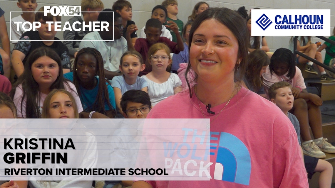 Kristina Griffin honored as FOX54 Top Teacher for inspiring Riverton fifth graders
