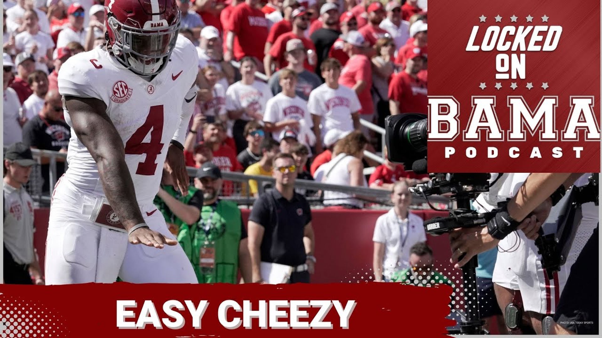 Behind another fantastic day from Jalen Milroe, the dynamic play of Ryan Williams and a swarming defense, Alabama scored more on the Badgers than any team since '08!