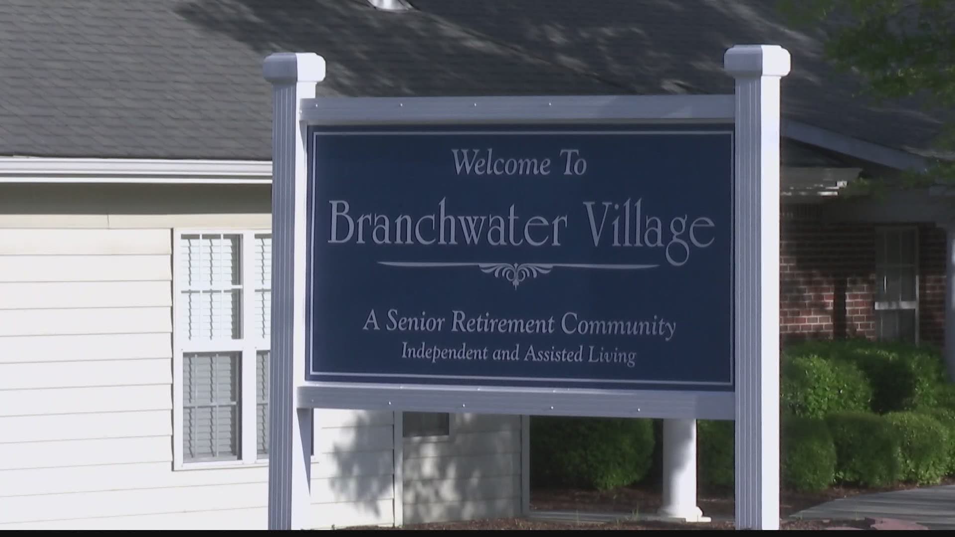 Branchwater Village in Boaz has had more than 10 percent of its residents test positive for COVID-19.