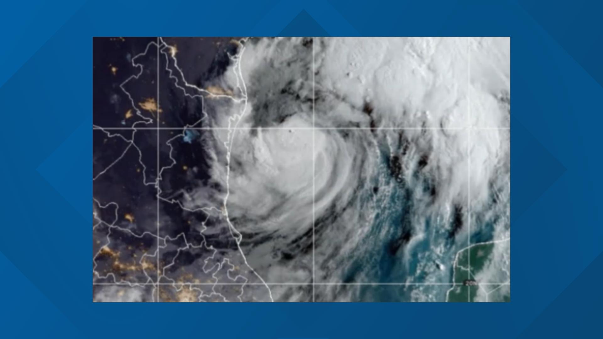 Francine gains strength as it churns north, toward the Gulf Coast