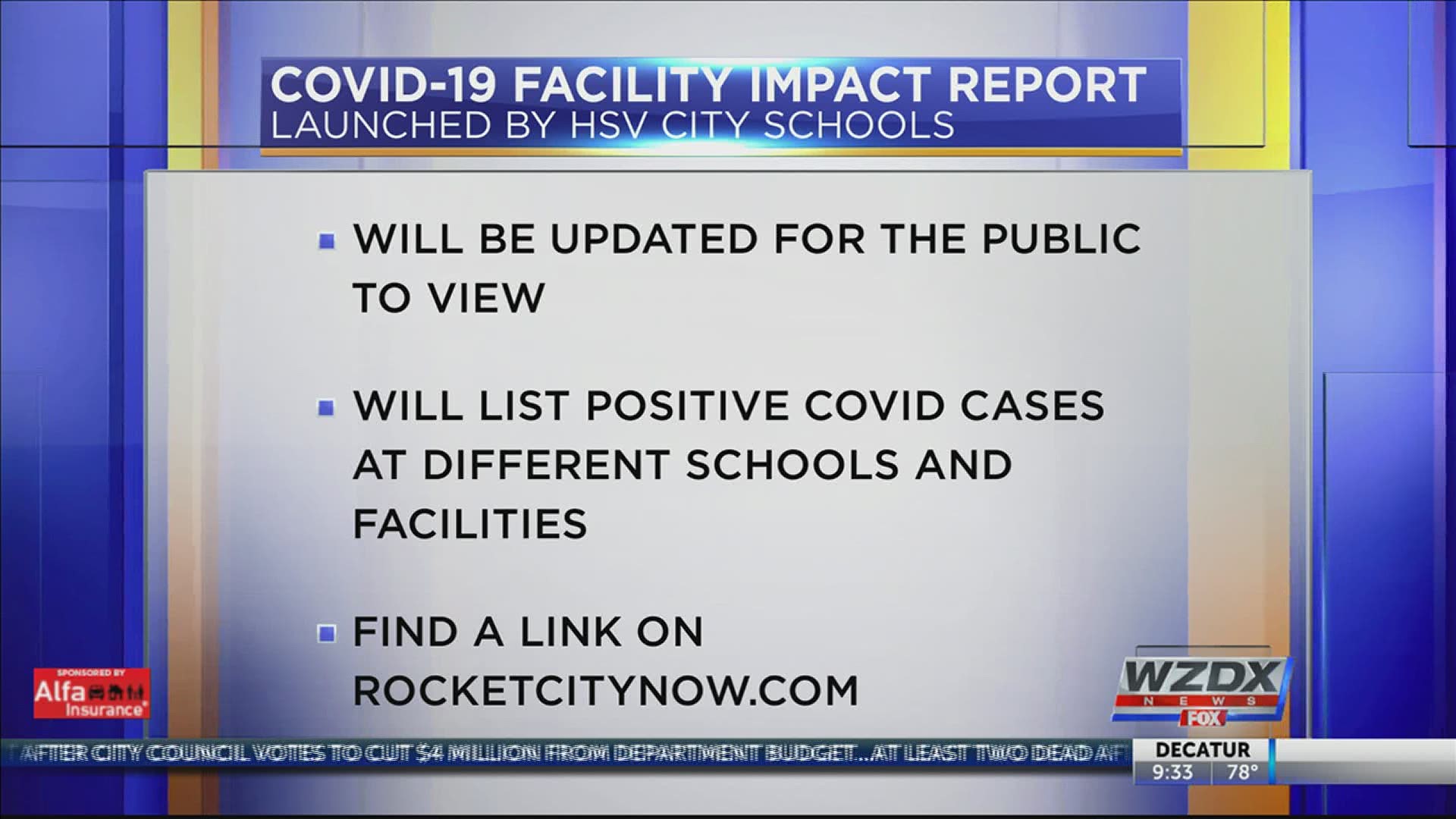 Families can go online and see how COVID-19 is impacting facilities and personnel.