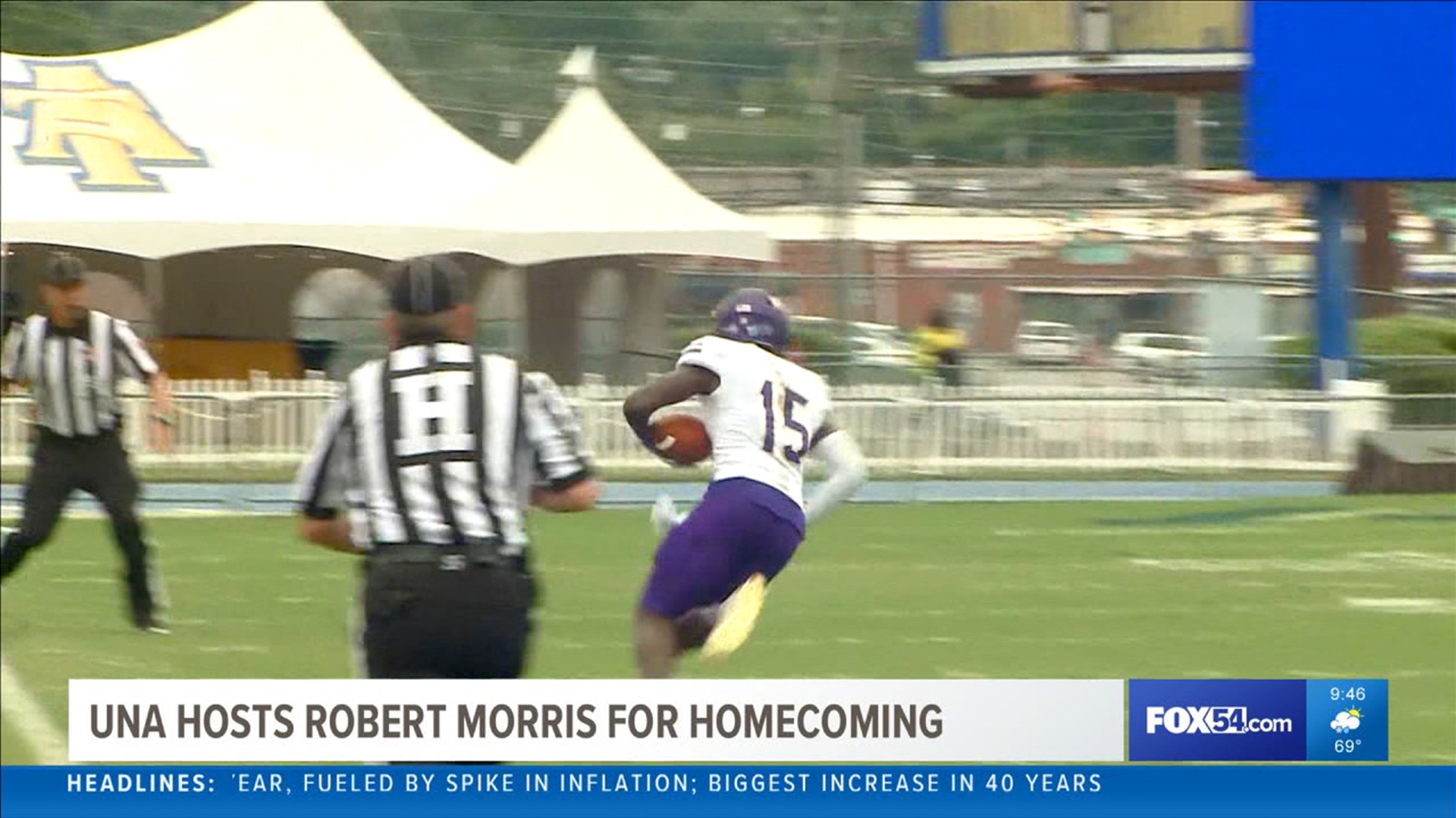 The UNA football team is hoping that tradition holds this Saturday at Braly Stadium as the Lions host Robert Morris University for Homecoming.